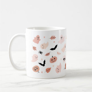 Spooky Halloween Mug – Pumpkin, Ghost & Witch Coff