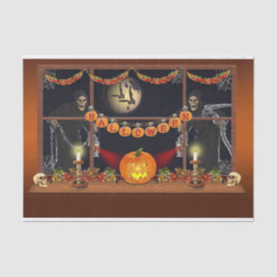 Spooky Halloween Night Tissue Paper