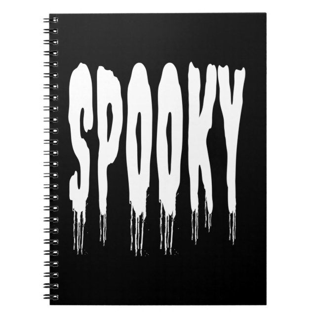 SPOOKY HALLOWEEN NOTEBOOK (Front)