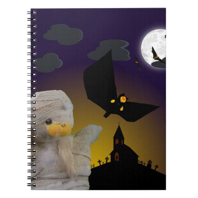 Spooky Halloween Notebook (Front)