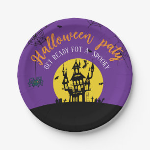 Spooky Halloween Paper & Party Plates 