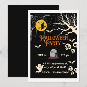 Spooky Halloween Party Invitation