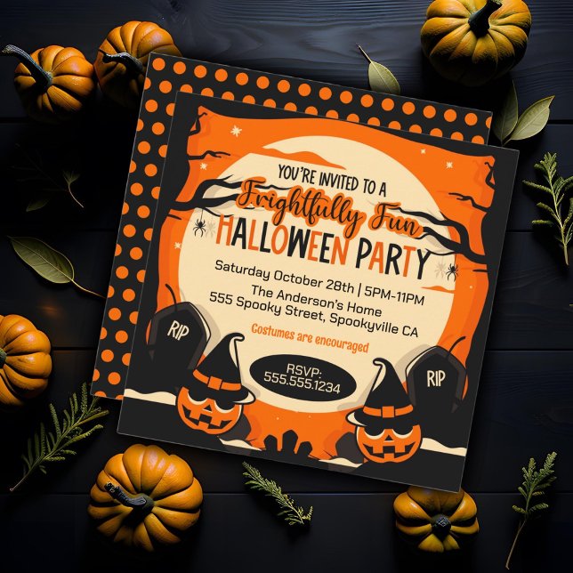 Spooky Halloween Party Invitation (Creator Uploaded)