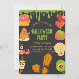 Spooky Halloween Party Invitation