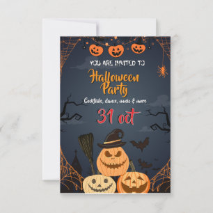 Spooky Halloween Party Invitation 