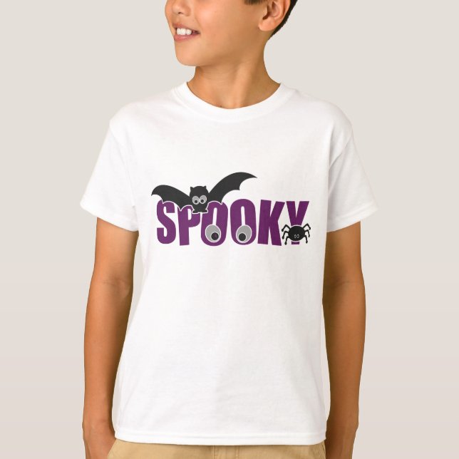Spooky Halloween Personalized T-Shirt (Front)