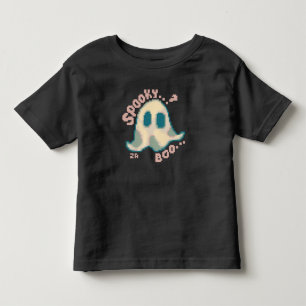 Spooky Halloween pixel art Toddler T-shirt