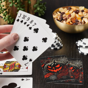 Spooky Halloween Playing Cards