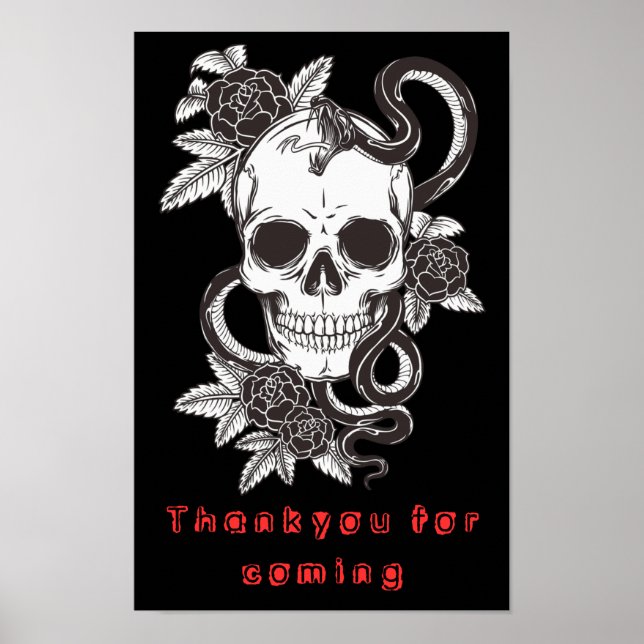 🩸👻Spooky Halloween Poster (Front)