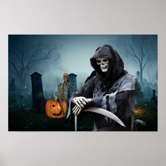 Spooky Halloween. Poster (Front)