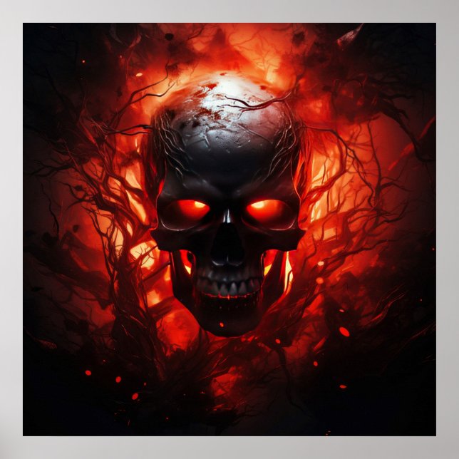 Spooky Halloween Poster (Front)