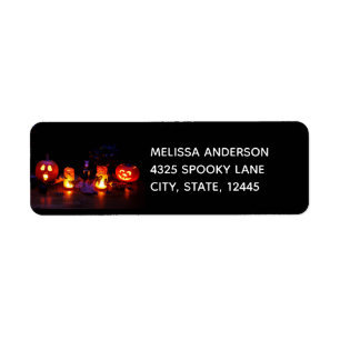 Spooky Halloween Pumpkin Jack o' Lanterns