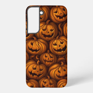 Spooky Halloween Pumpkins Samsung Galaxy Case