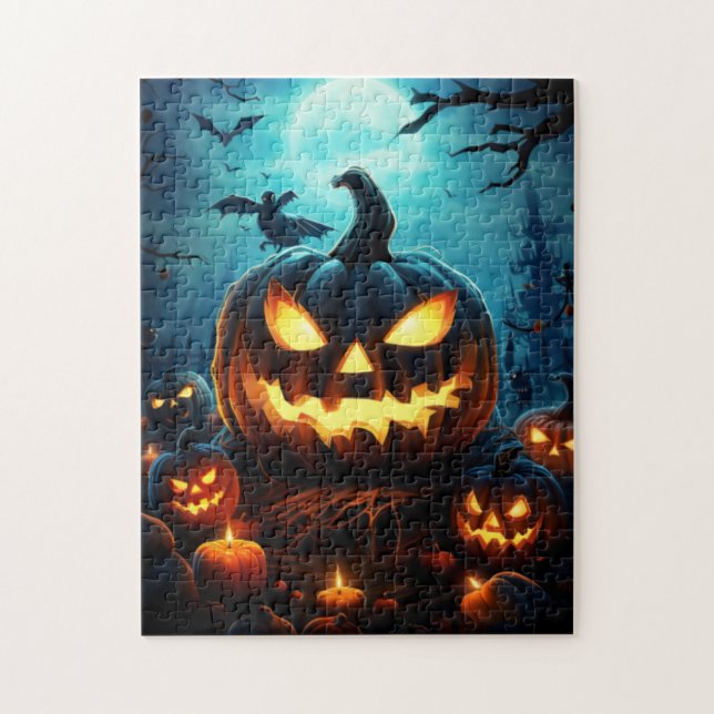 Spooky Halloween Puzzle (Vertical)