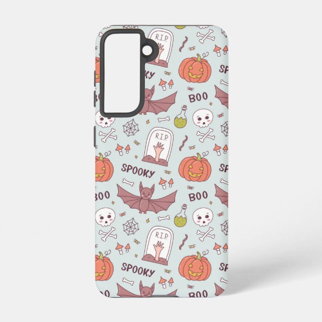 Spooky Halloween Samsung Galaxy S21 Case (Back)