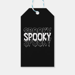 Spooky Halloween Scary Halloween Lover Gift Tags