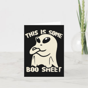 Spooky Halloween Snowboarding Full Moon Snowboarde Card