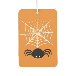 Spooky Halloween Spider Illustration Air Freshener