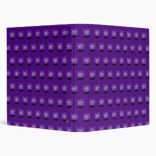 Spooky Halloween Spider Illustration Binder