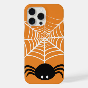 Spooky Halloween Spider Illustration iPhone 15 Pro Max Case