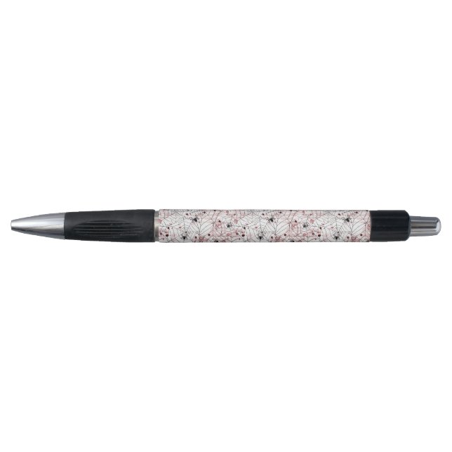 Spooky Halloween Spider Web Pen (Front)