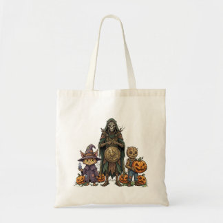Spooky Halloween Squad Tote Bag