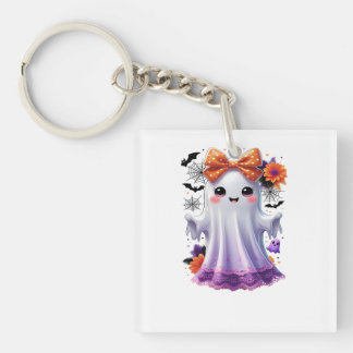 Spooky Halloween T-Shirt – Fun & Scary Graphic Tee Keychain