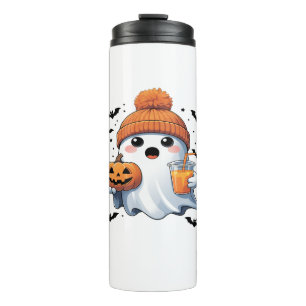 Spooky Halloween T-Shirt – Fun & Scary Graphic Tee Thermal Tumbler