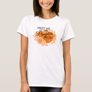 Spooky Halloween Tee, Meet Me at the Pumpkin Patch T-Shirt