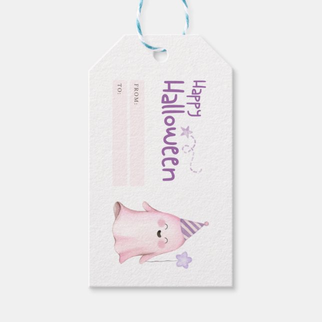 Spooky Halloween Treat Label (Front)