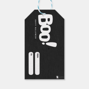 Spooky Halloween Treat Label