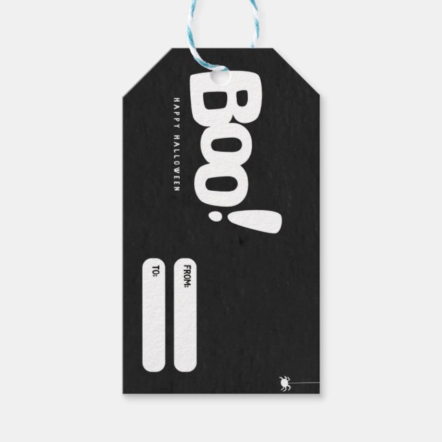 Spooky Halloween Treat Label (Front)