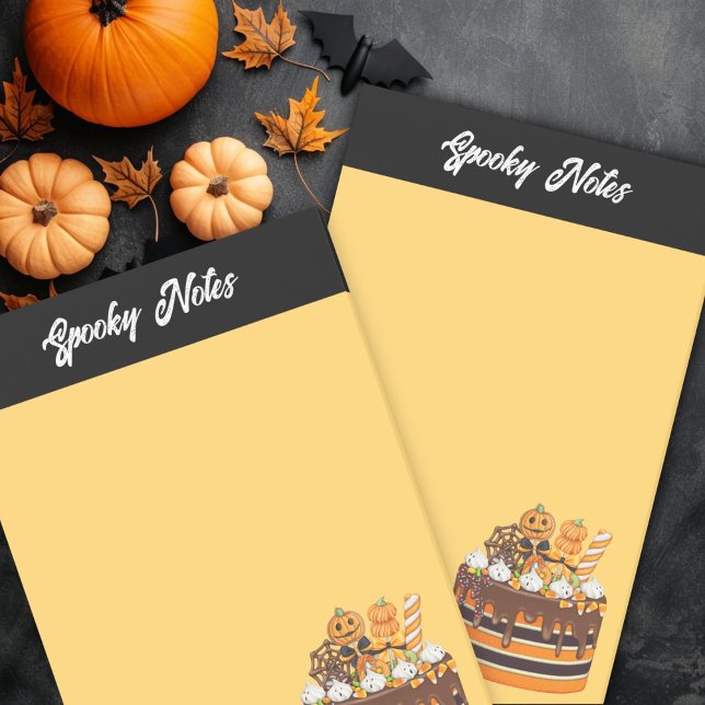 Spooky Halloween Treats Post-it Notes (Creator Uploaded)