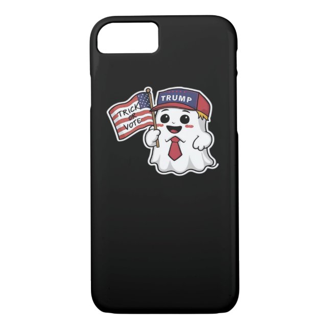 Spooky, Halloween, Trick Or Vote, I Always Get Gho Case-Mate iPhone Case (Back)