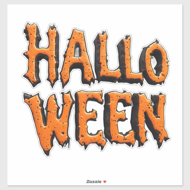 Spooky Halloween Typography Party Theme 🕷️ (Sheet)