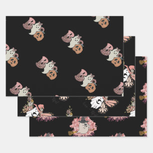 Spooky Halloween    Wrapping Paper Sheet