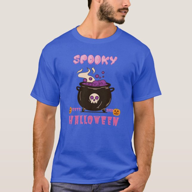 Spooky Halloweenshirt girl T-Shirt (Front)