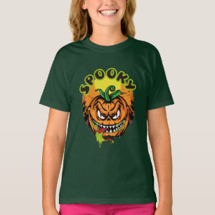 Spooky Happy Halloween Costume for girls T-Shirt
