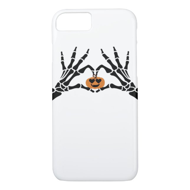 Spooky Heart Hands Classic Case-Mate iPhone Case (Back)