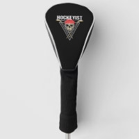 Spooky Hockey Player Enforcer Halloween Skull Bone