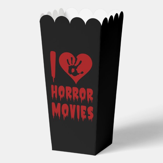 Spooky horror movie marathon  favor box (Front)