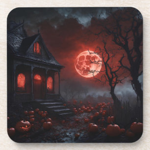 Spooky House Coaster