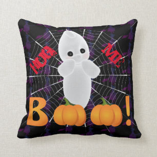 Spooky Hug Me Throw Pillow