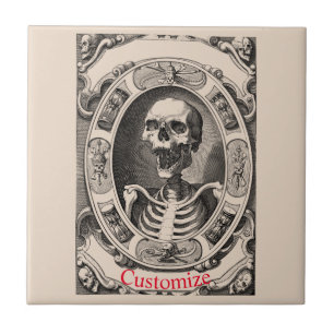 Spooky Human Skull Thunder_Cove Tile
