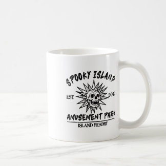 Spooky Island Amusement Park, Disco Skull, Hallowe Coffee Mug