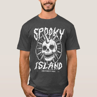 Spooky Island Est 2002 Amusement Park Halloween Me T-Shirt