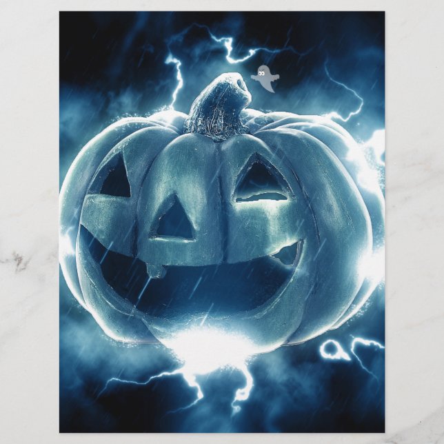 Spooky Jack-o-Lantern (Front)