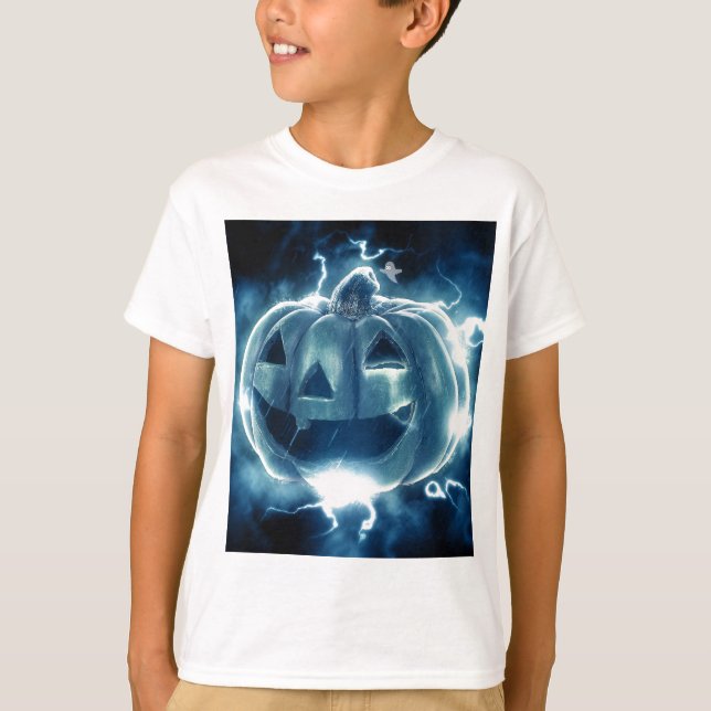Spooky Jack-o-Lantern T-Shirt (Front)