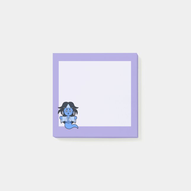 Spooky Japanese Yurei Ghost Post-it Notes (Front)