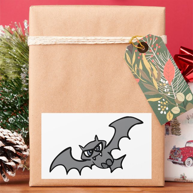 Spooky Kawaii Evil Vampire Bat Sticker (Creator Uploaded)